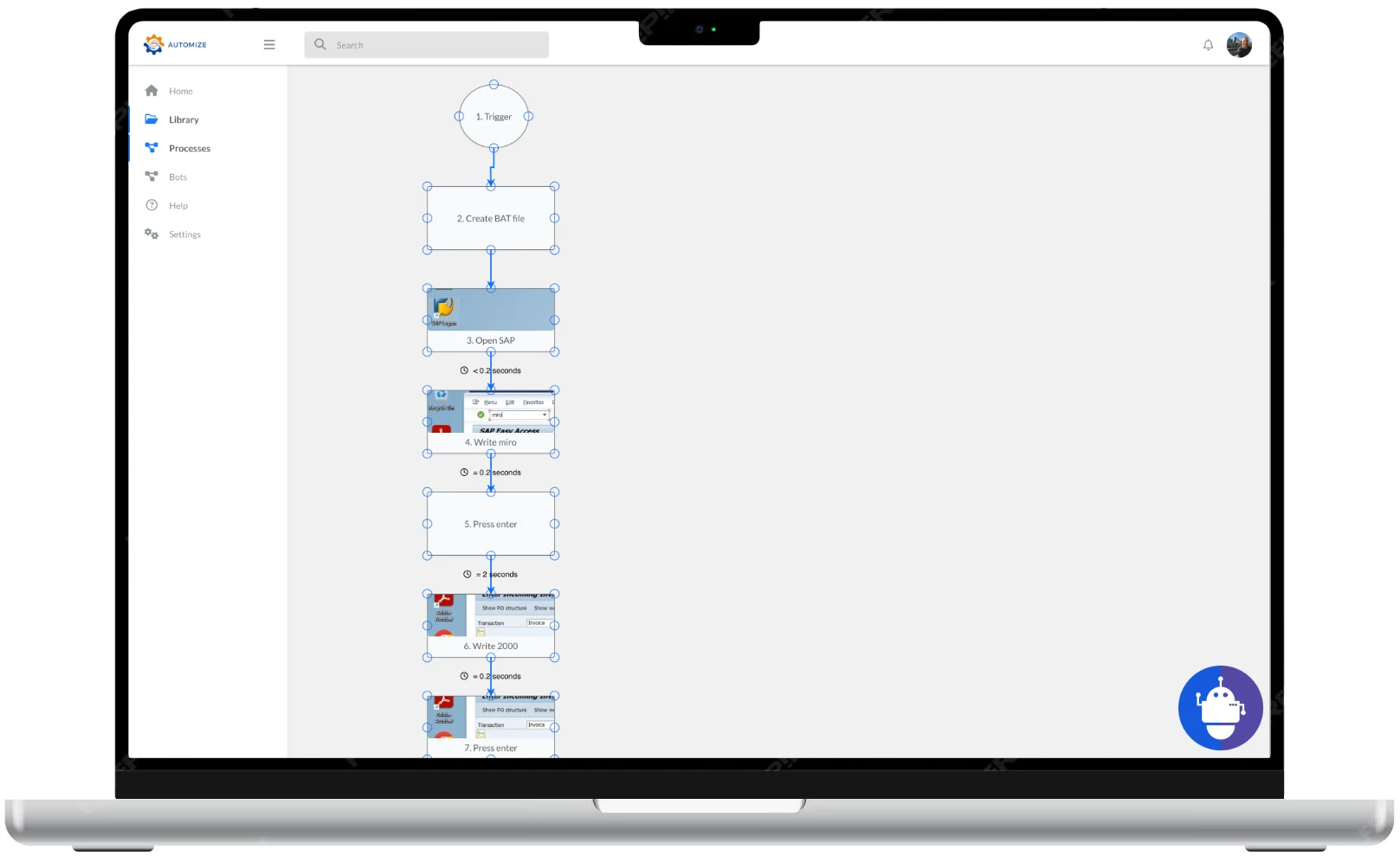 Automated order capturing